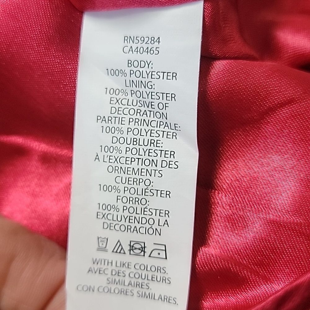 CHILDREN'S PLACE MOMMY & ME CLASSIC RED FLORAL JACQUARD PLEATED DRESS - NEW - Picture 9 of 9